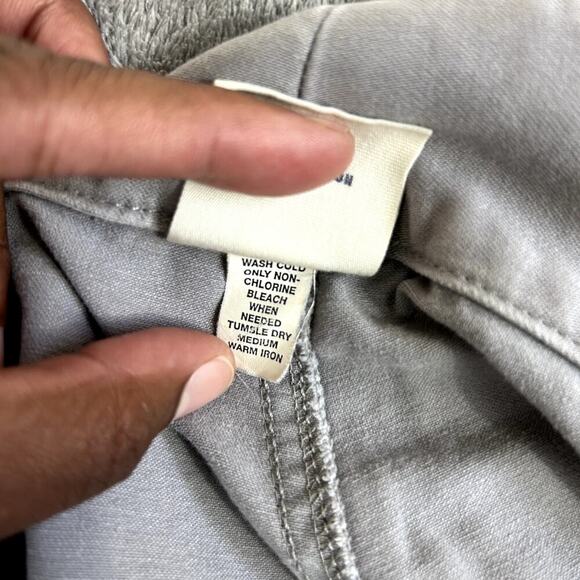 GAP Women's Khaki Straight Leg Pants Size 6 Utility Y2K Minimalist Casual - Picture 13 of 13